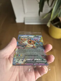 Pokemon Prismatic Evolutions -Eevee ex 075/131- Surprise Box Stamped -SEALED- - Image 2