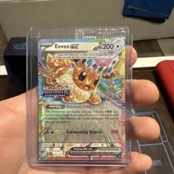 Pokemon Prismatic Evolutions Eevee ex 075/131 Surprise Box Stamped Sealed - Image 1