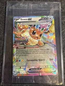 Eevee ex 075/131 Surprise Box Stamped Promo Prismatic Evolutions Sealed - Image 1