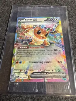 Eevee ex 075/131 Surprise Box Stamped Promo Prismatic Evolutions Sealed - Image 2