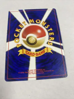 EX+ Pokemon Card Ampharos No.181 Neo Genesis Holo Rare Japanese Old Back - Image 2
