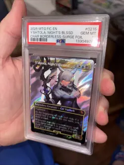 Y'shtola, Night's Blessed (Surge Foil) Commander: Final Fantasy PSA 10 🔥 - Image 1