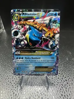 Pokemon TCG Mega Blastoise EX XY 30/146 Mega Holo Ultra Rare Card - Image 1