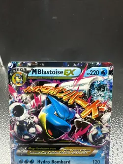 Pokemon TCG Mega Blastoise EX XY 30/146 Mega Holo Ultra Rare Card - Image 3