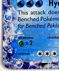 Pokemon TCG Mega Blastoise EX XY 30/146 Holo Rare - LP - Image 5
