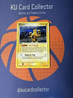 Pokemon TCG EX Unseen Forces Elekid 23/115 Reverse Holo Near Mint - Image 1