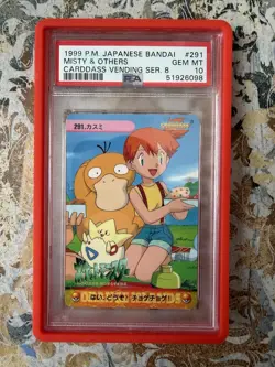 1999 Bandai Carddass Vending Series 8 Misty Others - PSA 10 - Image 1