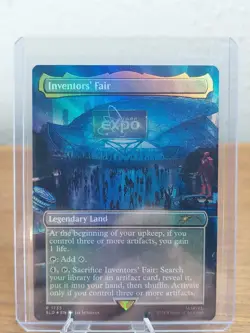 Inventors' Fair #1735 FOIL NM - SECRET LAIR X MARVEL Iron Man - Image 1