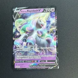 Pokemon TCG - Galarian Rapidash V - SWSH: Sword & Shield Promo Cards SWSH111 Pro - Image 1
