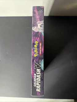 Sword & Shield Pokemon TCG Galarian Rapidash V Box - Factory Sealed - Image 3
