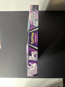 Sword & Shield Pokemon TCG Galarian Rapidash V Box - Factory Sealed - Image 4