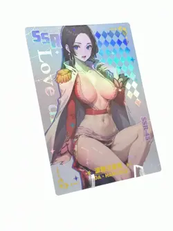 Boa Hancock - One Piece - Love Diary - SSR 45 - Anime/Game - Holo/Foil Card - Image 2