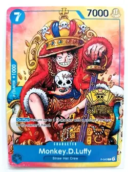 One Piece 2nd Anniversary Stamped 3 Card Promo Set. - Image 3