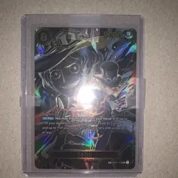 Sabo OP07-118 SP Gold OP13 Alternate Art One Piece Card English | PERFECT 10 - Image 1