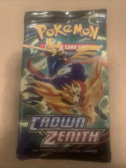 Pokemon Crown Zenith Factory Sealed Pack Of 10 Cards Nip - Image 2