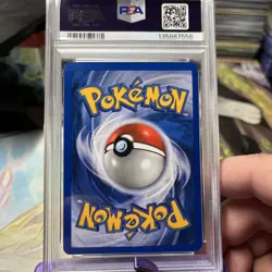 2001 Pokemon Southern Islands Mew Holo Promo Card #1 PSA 7 DOUBLE SWIRL - Image 4