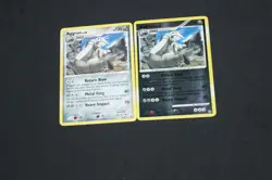 Pokemon Card Lot LP-PL Non-Holo & Reverse Holo Aggron 14/111 Rising Rivals - Image 1