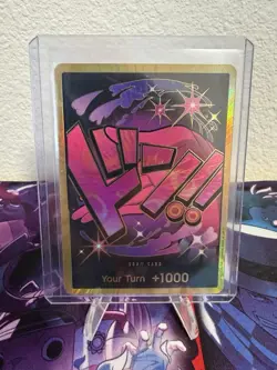 DON!! Card (Reiju) (Gold) Premium Booster -The Best- Foil - Image 1