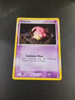 Pokemon Slowpoke FireRed & LeafGreen Reverse Holo Card 80/112 Yuka Morii - Image 1