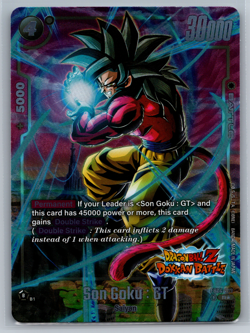 Son Goku GT FB04-109 Alt Art New Adventure Dragon Ball Dokkan Battle Card - Image 1