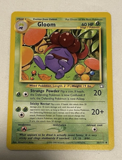 1x Gloom - 36/111 - Neo Genesis - Pokemon Card - LP - Image 1