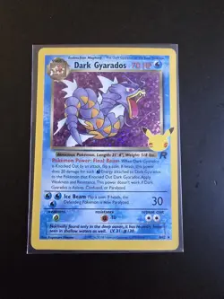 Dark Gyarados 8/82 Celebrations: Classic Collection Ultra Rare Pokemon Card - Image 1