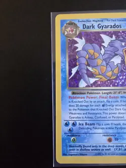 Dark Gyarados 8/82 Celebrations: Classic Collection Ultra Rare Pokemon Card - Image 2
