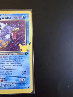 Dark Gyarados 8/82 Celebrations: Classic Collection Ultra Rare Pokemon Card - Image 3