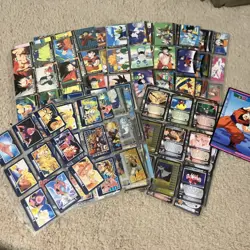 Lot of Over 250 Dragon Ball Trading Cards - Image 1