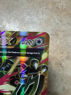 Pokemon JUMBO/Oversized Card Mega M Rayquaza EX Full Art XY 98/98 - Image 3