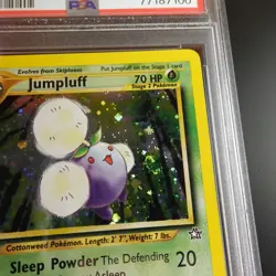 PSA 8 Jumpluff 7/111 Pokemon Neo Genesis Holo Rare Graded Card - Image 4
