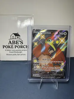 Pokemon TCG Cramorant v SWSH086 Shining Fates Promo Card Near Mint Condition - Image 1