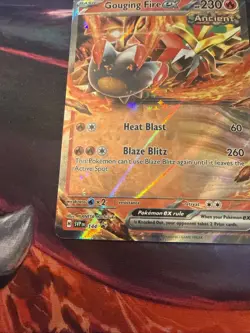 Pokemon TCG Gouging Fire ex 144 SV: Scarlet & Violet Promo Card - Image 5