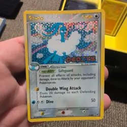 Altaria EX Deoxys 1/107 Reverse Holo Rare Stamped Pokemon Card 2005. mp - Image 1