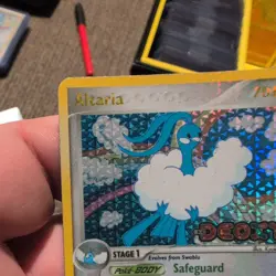 Altaria EX Deoxys 1/107 Reverse Holo Rare Stamped Pokemon Card 2005. mp - Image 5