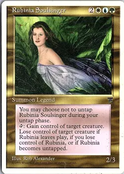 Rubinia Soulsinger R Chronicles LP MTG - Image 1