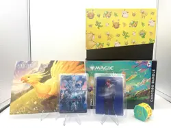 MTG Final Fantasy Chocobo Bundle EMPTY BOX + Click Wheel Dice + Promos - Image 1