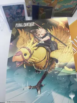 MTG Final Fantasy Chocobo Bundle EMPTY BOX + Click Wheel Dice + Promos - Image 4