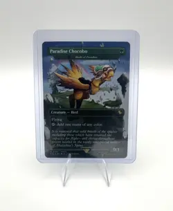 Paradise Chocobo - Birds of Paradise (Borderless) Commander: Final Fantasy Foil - Image 1