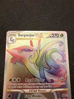 Serperior VSTAR (Secret) 196/195 Swsh12: Sword & Shield - Silver Tempest Holo - Image 2