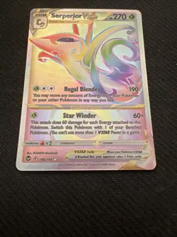 Serperior VSTAR (Secret) 196/195 Swsh12: Sword & Shield - Silver Tempest Holo - Image 3