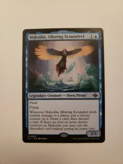 Malcolm, Alluring Scoundrel The Lost Caverns of Ixalan Regular - Image 1