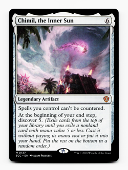 Chimil, the Inner Sun [Commander: Lorwyn Eclipsed] Magic MTG ECC 0137 NM - Image 1