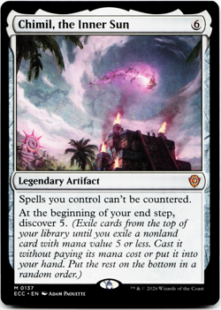 Chimil, the Inner Sun [Commander: Lorwyn Eclipsed] Magic MTG ECC 0137 NM - Image 3