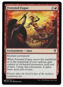 MTG Frenzied Fugue The List Mystery Booster 2 (MB2) Uncommon Magic #018 Unplayed - Image 1