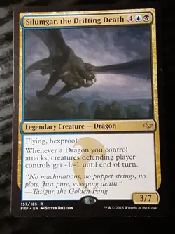 Silumgar the Drifting Death , Fate Reforged , Light play , MTG, FREE SHIPPING - Image 1