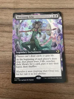 Mornsong Aria (Extended Art) 0361 (R) MTG Lorwyn Eclipsed (ECL) - Image 1
