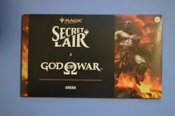 MTG Secret Lair x God Of War: Greek (Non-Foil) *New Sealed* Magic the Gathering - Image 1