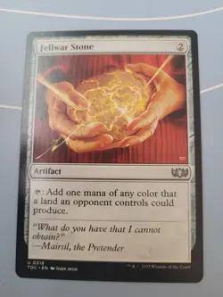 Fellwar Stone Commander: Tarkir: Dragonstorm MTG Magic #0318 TDC Uncommon LP - Image 1