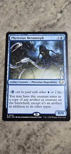 Phyrexian Metamorph Commander: Edge of Eternities Regular Artifact Creature MTG - Image 1